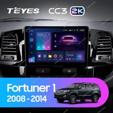 Штатная магнитола Teyes CC3 2K 4/32 Toyota Fortuner (2008-2014) F1