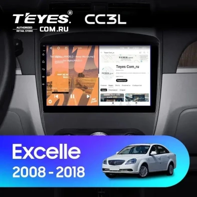 Штатная магнитола Teyes CC3L 4/32 Buick Excelle (2008-2018)