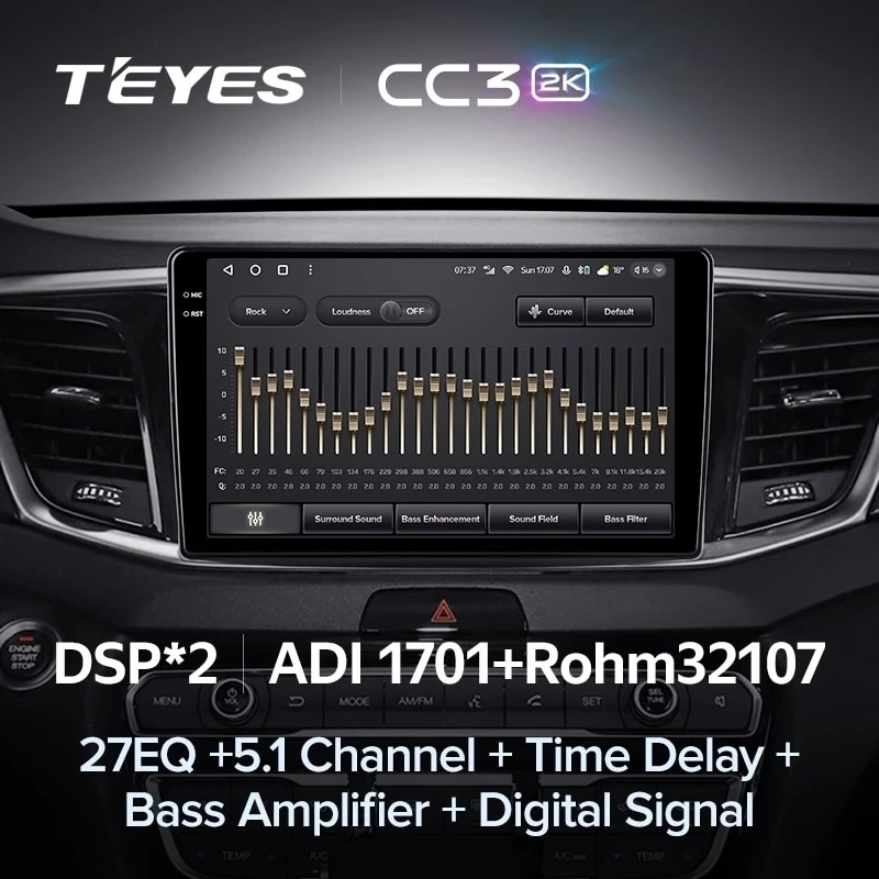 Штатная магнитола Teyes CC3 2K 4/64 GAC GS7 GS8 (2017-2019)