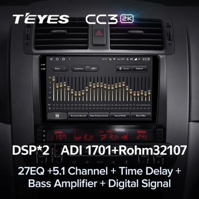 Штатная магнитола Teyes CC3 2K 4/32 Kia Mohave (2008-2016)