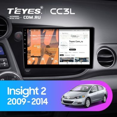 Штатная магнитола Teyes CC3L 4/64 Honda Insight 2 LHD (2009-2014)