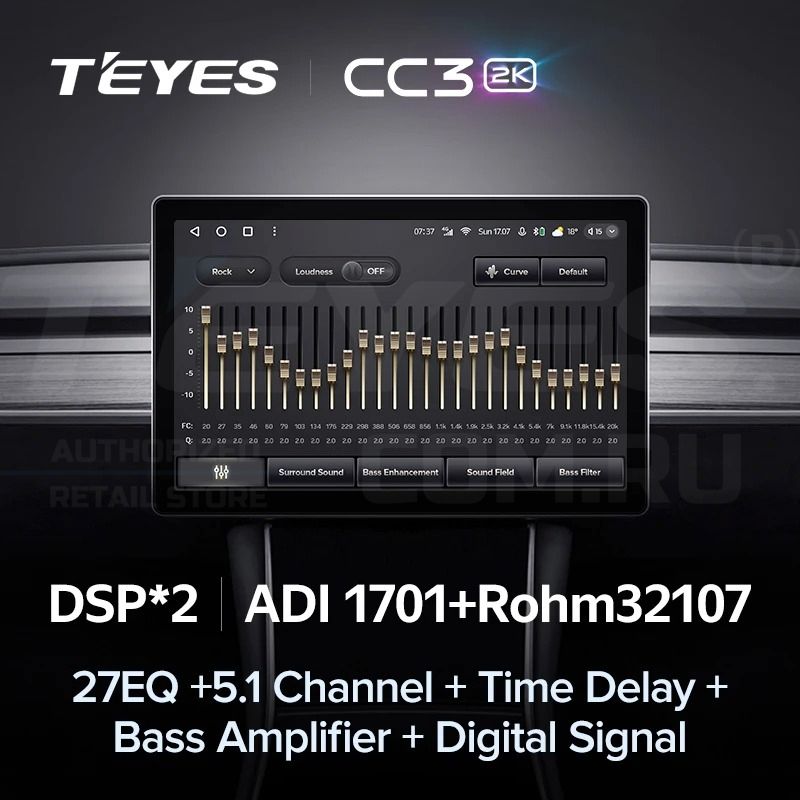 Штатная магнитола Teyes CC3 2K 4/32 Chevrolet Cruze J300 J308 (2012-2015) F1 (13")